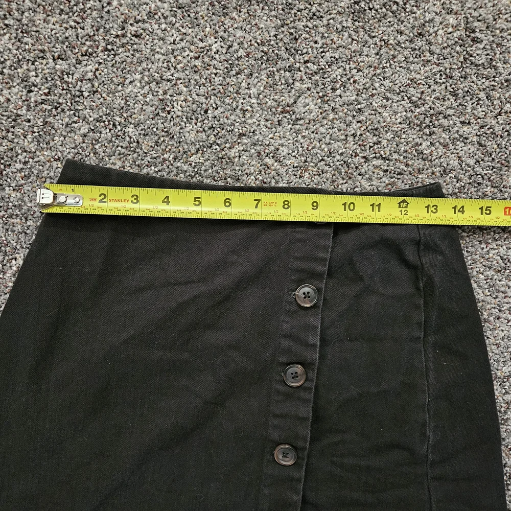Urban Outfitters Women's Mini Skirt Faux Wrap Size S/P‎ Black